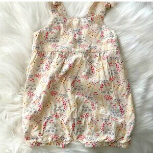H&M Pastel Floral Baby Romper